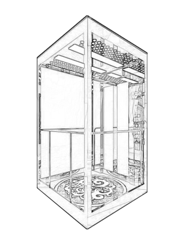 Eros Elevator Car Decoration