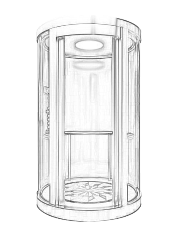 Panoramic VIATOR Elevator Decoration