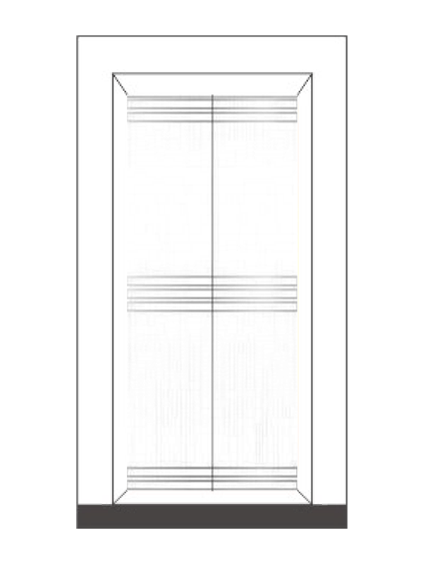 VIATOR Elevator Cabin Decoration Metal Door