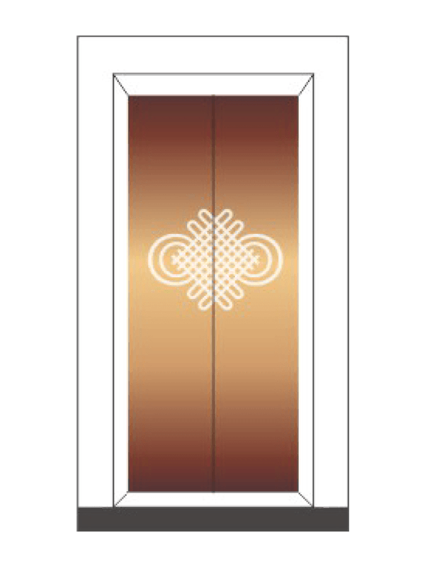 Elegans Rose Aurum Elevator Cameram Decoration